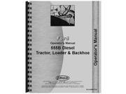 FO O 555D TLB New Ford Industrial Tractor Operator s Manual 555B