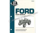 SMFO44 New Ford Compact Tractor FO 44 Shop Manual 1100 1110 1200 1210 1300