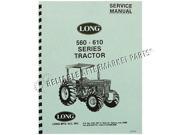 New Long Tractor Service Manual 560 560DT 560DTE 610 610C 610DT 610TE
