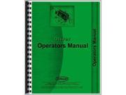 New Oliver Hart Parr Hart Parr 70 Tractor Std Orch Operator s Manual