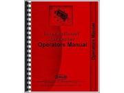 New International Harvester T40 Tractor Operator Manual