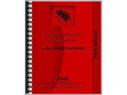 New McCormick Deering O12 Tractor Parts Manual