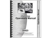 New Hesston Pull Type Tractor Mower Conditioner Tractor Operator Manual