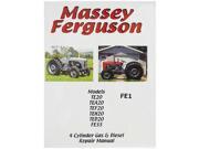 FE1 New Repair Manual for Massey Ferguson Tractor TE20 TEA20 TEF20 TEH20 TED20
