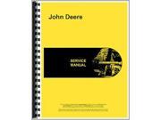 New Service Manual made to fit John Deere Tractor 3020