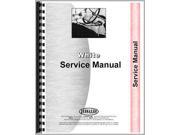 New White 2 105 Row Crop Tractor Service Manual includes Engine