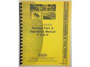 New La Crosse Tractor Service Operator Parts Manual