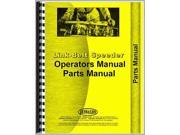 New Link Belt Speeder 520 Pile Hammer Operator Parts Manual LB OP 520PILEHR