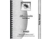 New Minnesota Miscellaneous Tractor Parts Manual