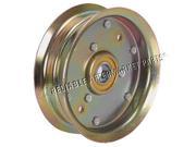 GY20629 New Steel Flat Idler w Flanges Made to Fit John Deere Lawn Mower