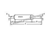 187184M1 New Massey Ferguson Tractor Muffler 50 65 34 187184M1 New Massey Ferguson Tractor Muffler 50 65 34