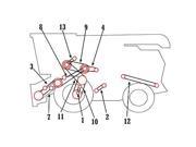 H77765 New Platform Feeder House Belt Made To Fit John Deere Combine 6600 7700