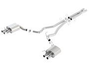 Borla 140684 Multicore Cat Back Exhaust System Fits 15 16 Mustang