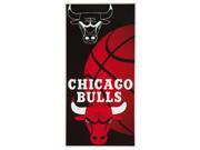 NBA Chicago Bulls Emblem Beach Towel 28 Inch by 58 Inch