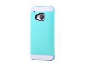 Moonmini HTC One M9 Full Body Protection Shockproof Hybrid Case Cover Shell Mint Green