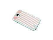 Moonmini Cute Lovely Orange Stripes Pattern Hard PC Snap On Back Case Cover Shell for Samsung Galaxy S4 i9500