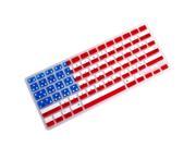 Moonmini Case for Apple Macbook Pro 15 inch USA Flag Soft Clear Silicone Keyboard Film Cover Skin Protector