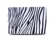 Moonmini Case for Apple MacBook Pro 15 inch 1pc Keyboard Film Zebra Stripe Hard PC Snap On Back Case Cover Shell Skin Protector