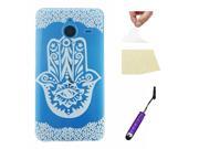Moonmini Case for Nokia Lumia 640XL Decorative Pattern Ultra thin Soft TPU Clear Back Case Cover Protective Shell