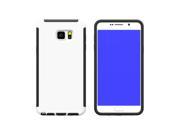 Moonmini Case for Samsung Galaxy Note 5 White 2 in 1 Hybrid Combo Dual Layer Shockproof Case Cover Defender with Built in Touch Screen Protector