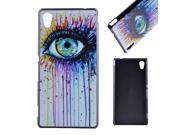 Moonmini Case for Sony Xperia M4 Hard PC Snap On Back Case Cover Shell Protector Bleeding Eye