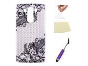 Moonmini Case for LG G3 Ultra thin Soft TPU Back Case Cover Protective Skin Leaves
