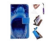 Moonmini Case for Apple iPhone 6 Plus 6S Plus PU Leather Case Flip Stand Cover Wallet Card Holders with Magnetic Closure Whale