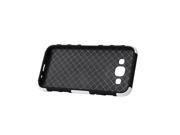Moonmini for Samsung Galaxy E5 Full Body Rugged Holster Shockproof Hybrid Combo Case Cover Protector with Kickstand White