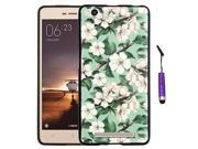 Moonmini Case for Xiaomi Redmi 3 Silicone Ultra thin Soft Back Case Cover Shell Protector Almond Flowers
