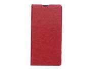 Moonmini Case for Microsoft Lumia 850 PU Leather Case Flip Cover Card Slots with Standing Function Red