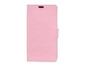 Moonmini Case for Lenovo Vibe X3 Lite A7010 Pink PU Leather Flip Stand Wallet Card Slots Case Cover with Magnetic Closure