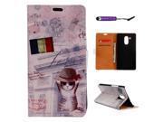 Moonmini Case for Huawei Mate 8 PU Leather Case Flip Stand Wallet Card Holders Case Cover with Magnetic Closure Belgium Cat
