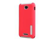 Moonmini Case for Sony Xperia E4 Hot Pink 2 in 1 Hybrid Combo Shockproof Back Case Cover Shell Protector