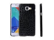 Moonmini Case for Samsung Galaxy A3 2016 A310 PU Leather Snap On Back Case Cover Crocodile Grain