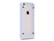 Moonmini Case for Apple iPhone 6 iPhone 6s 4.7 inch White Thin Anti Scratch Transparent PC Back Panel TPU Soft Gel Frame Case