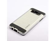 Moonmini case for Samsung Galaxy On 5 Hybrid Combo Shock Absorption Slim Back Case Protector Shell Silver