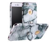Moonmini case for iPhone SE 5SE 5 5S Marble Pattern Ultra Slim 3 in 1 Shockproof Hard PC Back Case Ring Grip Stand Cover Protector Style 1