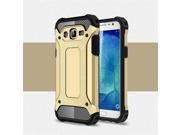 Moonmini case for Samsung Galaxy J5 2 in 1 Hybrid Combo Armor Shockproof Phone Back Case Protective Shield Golden
