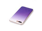 Moonmini case for iPhone 7 Plus Gradient Color Sparkling Glitter Ultra Slim Fit Soft TPU Phone Back case Protector Purple