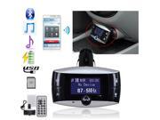 1.5 inch Car Kit Bluetooth LCD MP3 Player FM Transmitter Modulator SD MMC USB Remote Controller 1.5 inch Car Kit Bluetooth LCD MP3 Player FM Transmitter Modulator SD MMC USB Remote Controller