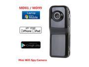 MD81 SMD99 Wireless IP Spy Hidden Camera Wifi Sport Mini HD DV Camcorder DVR Recorder with TF Slot for iPhone Android Support Personal Security Body Use