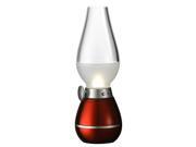 Retro Acrylic ABS Blowing Control Retro Candle Lamp Kerosene Oil Lamp Candle Design Dimmable Wireless LED Night Light USB Rechargeable Many Colors