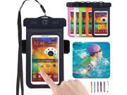 KSRplayer@Waterproof Underwater Pouch Dry Bag Neck Armband Compass Case Cover For Phones Pink