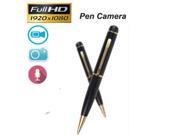 16GB 1080P HD Spy Pen Mini Camera Hidden Camcorder DVR Pinhole Video Recorder New Gold