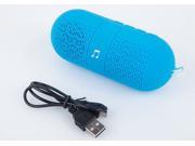 Mini Pill Portable Wireless Bluetooth Stereo FM Speaker For Smartphone Tablet Laptop PC