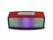 New LED Portable Shockproof Wireless Bluetooth Speaker Rechargeable for iPhone PC
