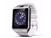 Bluetooth Smart Watch w Camera For Android Samsung iPhone WHITE
