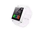 Bluetooth Smart Watch Phone Mate for Android Samsung iPhone in WHT