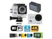 LOVE2EVOLUTION Wifi 12MP Full HD 4K Go Pro Style Action Camera Waterproof Sports Action Camera 170° wide angle Helmet Camcorder Diving Video DVR and Free Access