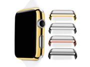 For Apple Watch 38mm Slim Full Body Cover Snap On Metal Case Screen Protector